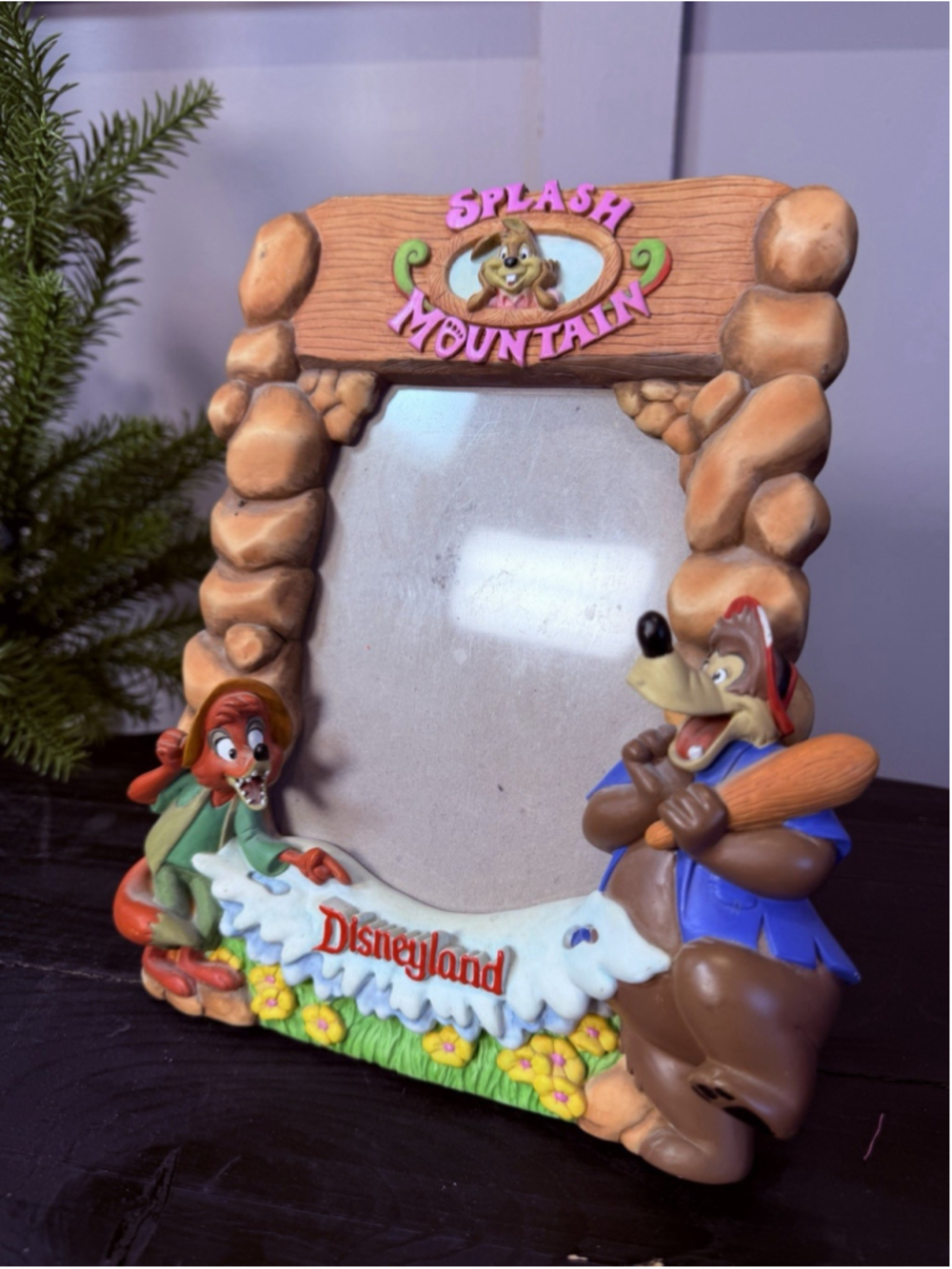 Disneyland 3D Splash Mountain Brer Rabbit Fox Bear Picture Frame 5X7